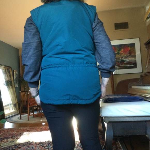 Columbia reversible teal vest - Picture 6 of 7